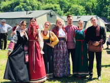 Праздник Троицы близ мужского монастыря 16 июня 2019 г.